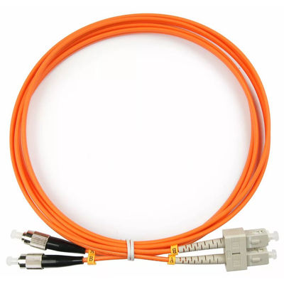 Kabel Fiber Optic Patch yang disesuaikan PVC 2.0mm 3.0mm ≤85% RH Kelembaban