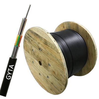 3.0mm Diameter Outdoor Fiber Optic Drop Cable OM4 Untuk Jaringan Berkecepatan Tinggi