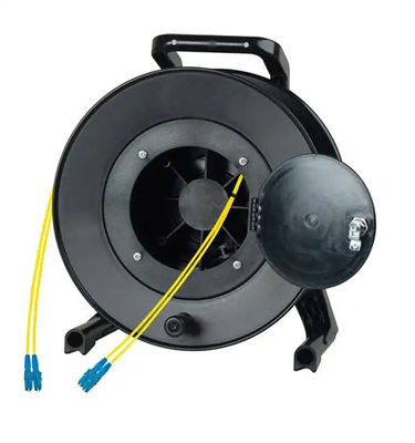 PC Plastik PCD380 Deployable Taktis Fiber Optic Kabel Roller Unbreakable Kosong Kabel Drum Reel