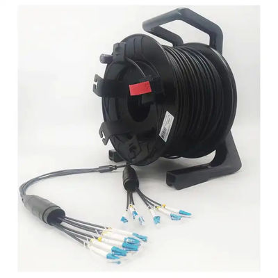 500 Meter Industri Otomatis Kabel Reel Darurat Indoor Outdoor Fiber Optic Patching