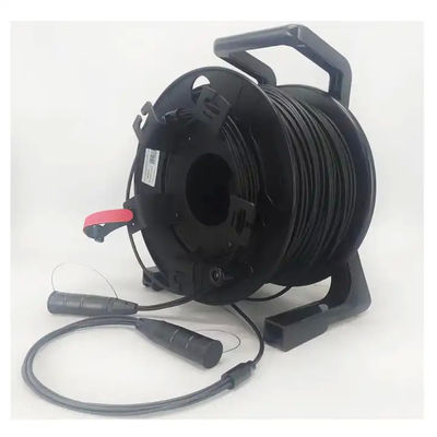 500 Meter Industri Otomatis Kabel Reel Darurat Indoor Outdoor Fiber Optic Patching