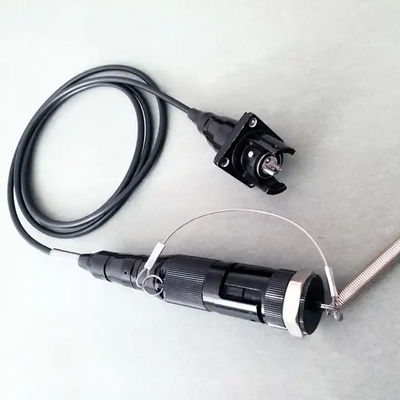 Portable Retractable Fiber Optic Cable Reel Dengan Panjang 100M 200M 500M Armored Tactical Fiber Optic Patch Cord